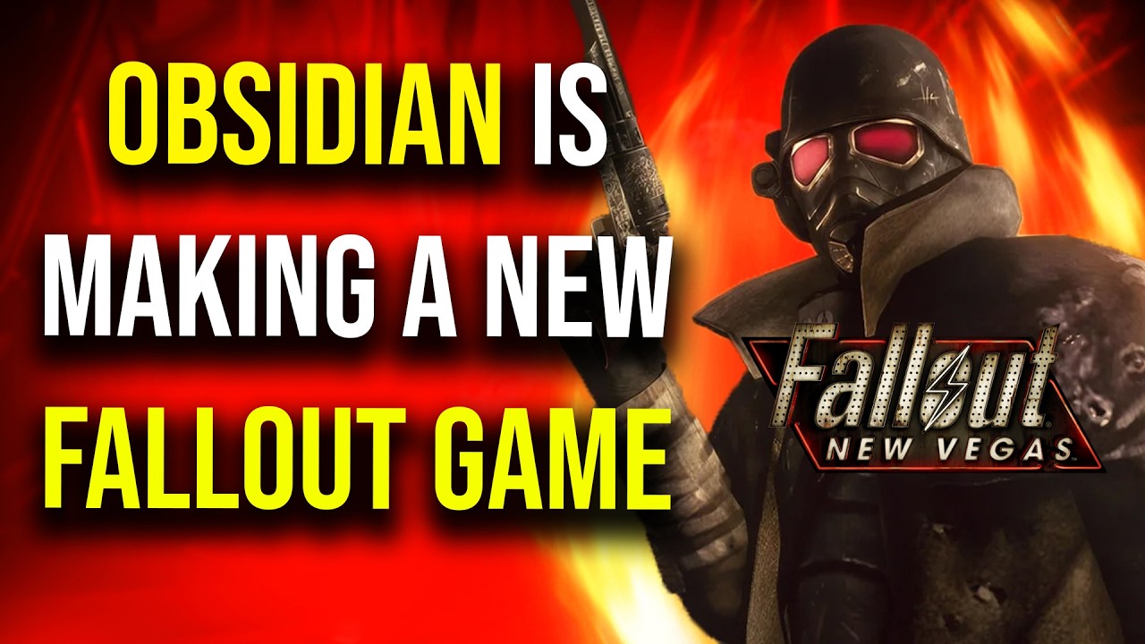 It's OFFICIAL! Obsidian is Making a NEW FALLOUT GAME!!!!