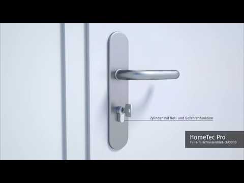 Установка замка ABUS