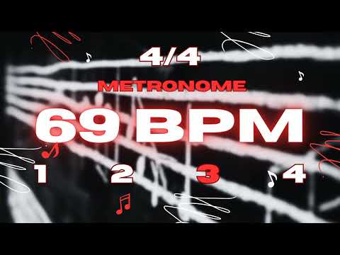 69 BPM - 4/4 Metronome