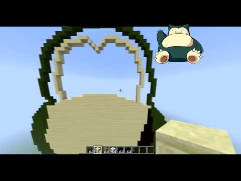 Minecraft | Pixelmon | Snorlax Speed Art