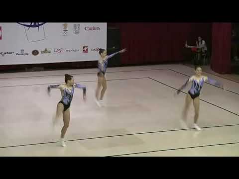 GREECE TRIO AG2 (GRE) AEROBIC GYMNASTIC OPEN CUP BOROVETS 2014