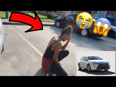 STOLEN CAR PRANK ON GIRLFRIEND!!! *SHE CRIED*