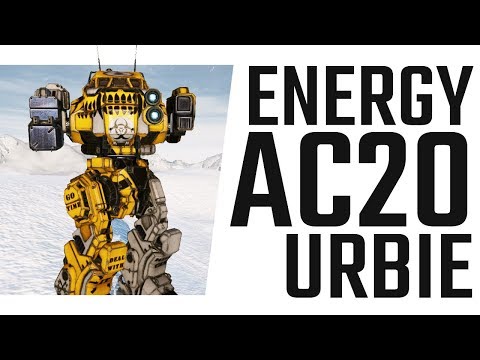 "Energy AC20" Urbanmech Build - Mechwarrior Online The Daily Dose #701