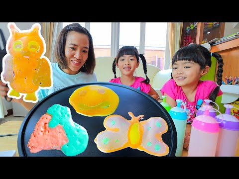 หนูยิ้มหนูแย้ม ทำแพนเค้กกินเอง