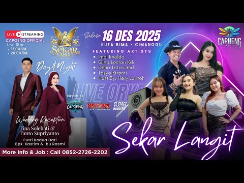 🔴Live Malam SEKAR LANGIT Enterprise | Wedding Tina & Tanto | Kuta Bima, Selasa 16 Desember 2025
