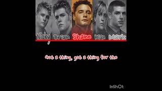 Westlife Bad girls (color coded)