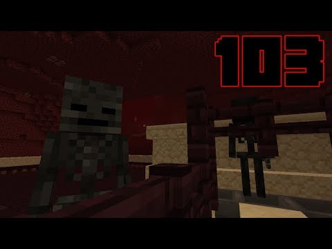 Farm di Wither Skeleton (forse funzionante)[Minecraft ep 103]