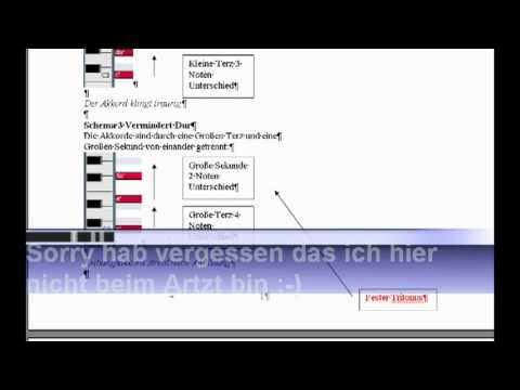 Musiktheorie Harmonielehre Teil 1