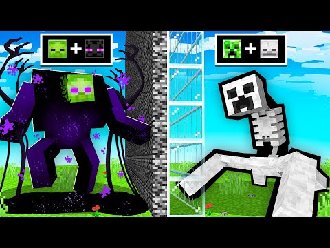EPIC Mob Fusion Showdown: Carty Combines Mobs!
