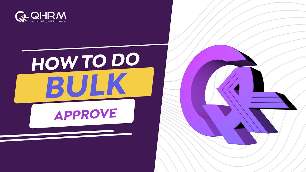 Thumbnail for the tutorial How to do Bulk Approve