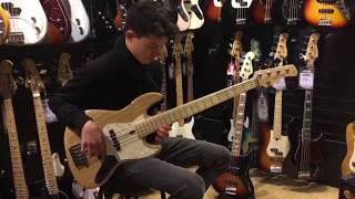 Video thumbnail for Sire Marcus Miller V7 5ST (ash) Demo by Adam R