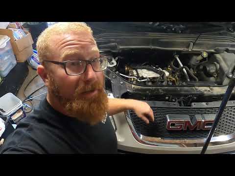 Tips when replacing timing chains on a GM 3.6 VVT high feature motor in a 2011 GMC Acadia
