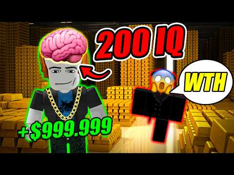 My Big Brain Made Me A Millionaire #roblox #robloxstory