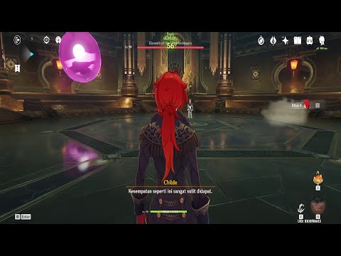 Solo F2P Diluc Vs Childe Boss