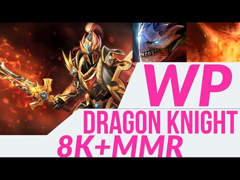 DRAGON KNIGHT DK Hard Intense Mid DRAGON Orchid Build 8K+MMR DOTA 2 Plays [ HIGHLIGHTS ]