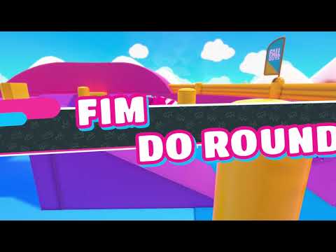 Fall Guys - pega-pega - jogando com a filha