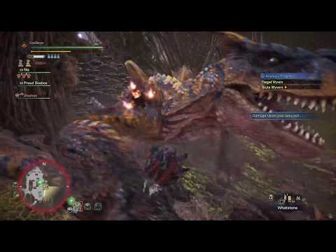 Killing Tigrex under 4m with a farming gunlance build. Geology and Good Luck