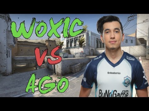 CSGO: POV HR woxic vs AGO (35/4) dust2 @ DH Masters Stockholm 2018 EU Qualifier