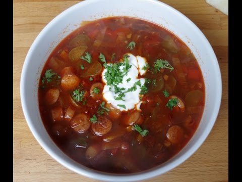 Solyanka, Saxon style, cooked in a Dutch oven