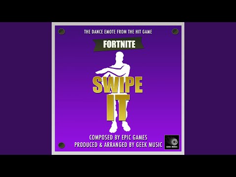 Video thumbnail for Fortnite Battle Royale - Swipe It Dance Emote