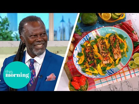 Levi Roots’ Sizzling Jerk Salmon With Mango Salad | This Morning