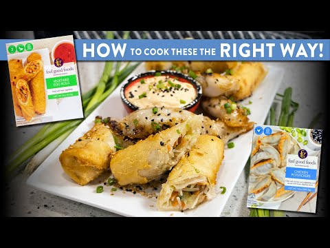 How to Cook Gluten-Free Feel Good Foods Eggs Rolls & Potstickers