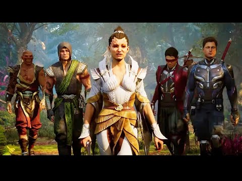 Mortal Kombat Baraka And Ashrah all Cutscenes action Movie
