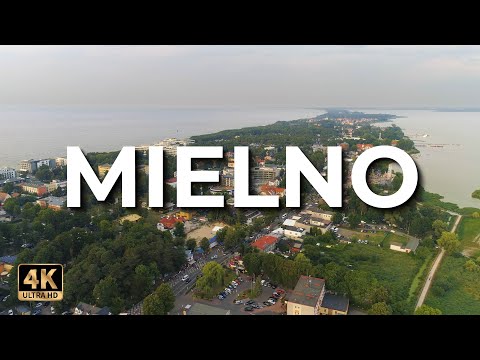 Mielno from the drone | Mielno from the bird's eye view | Poland [4k]