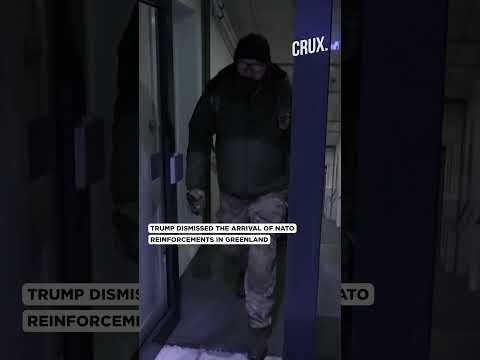 ‘They sent a few people…’ Trump Mocks NATO Troops For Greenland’