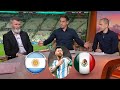 Argentina vs Mexico 2-0 Roy Keane And Gary Neville Reacts To Messi's Goal | Postmatch Analysis