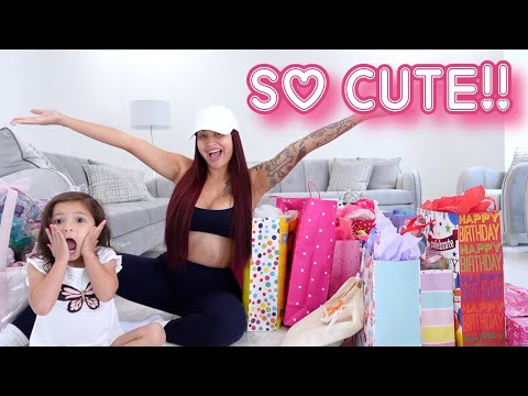 OPENING SERENITY'S BIRTHDAY GIFTS!!