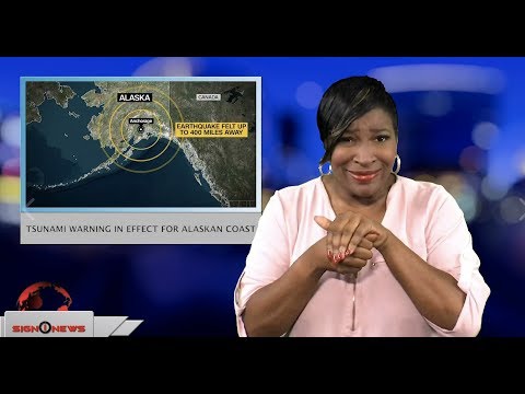 Tsunami warning in effect for Alaskan Coast (ASL - 11.30.18)