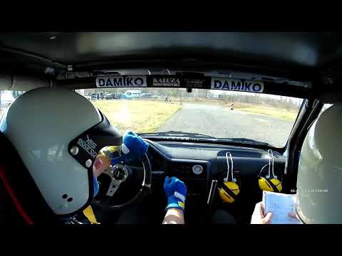 1 runda SMT 2019 18.03.2019 Peugeot 106 8V Bednarski/Siemaszko