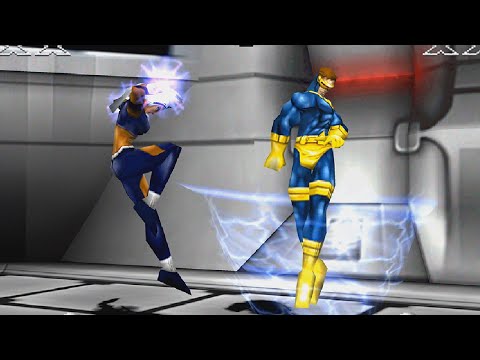 X-Men: Mutant Academy (PSX) - Enhanced Graphics in 4K (+Widescreen) - Gameplay