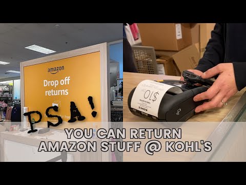 Kohls Amazon Return Hours