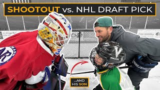 Shootout Vs NHL Draft Pick… And His Son