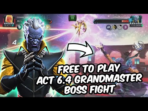 Act 6.4 Grandmaster Free To Play Boss Fight For Thronebreaker Title - Marvel Contest of Champions