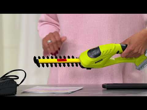 Sun Joe 24V Cordless Handheld Trimmer & Edger (Tool Only) on QVC