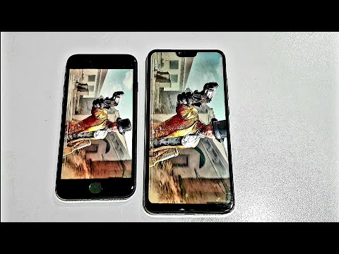 Mi 8 lite vs iphone 7 - Speed Test! (4K)
