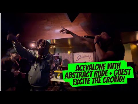 ACEYALONE & ABSTRACT RUDE + Surprise Guest at LYRICAL MIRACLE EXCITE THE CROWD! April 2023 / Hip-Hop