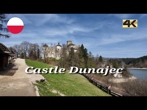 Castle Dunajec in Niedzica POV tour with captions | 4K