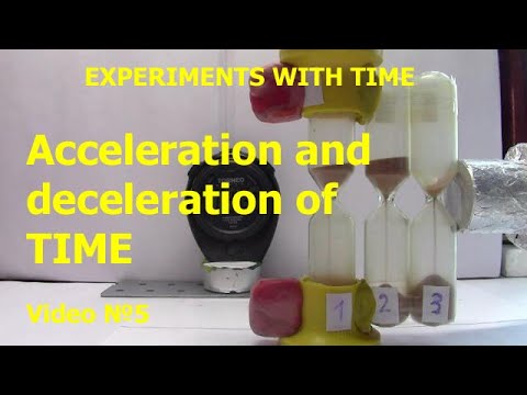 Time dilation - Experiment time  -  №5