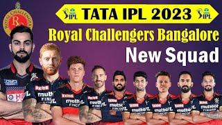 IPL 2023 | Royal Challengers Bangalore Final & Full Squad | RCB Full Players List | RCB Team 2023