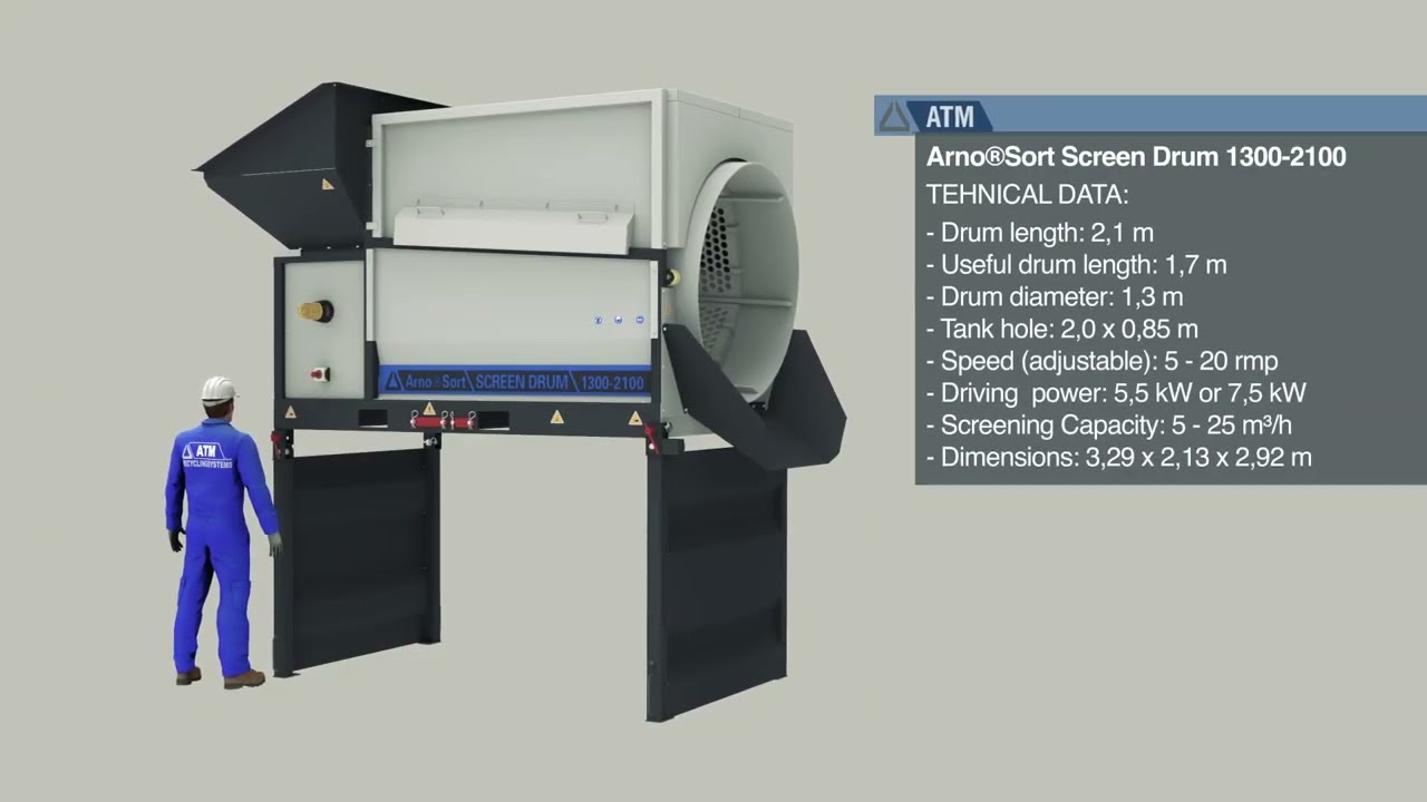 Arno®Sort Screen Drum (ENG)