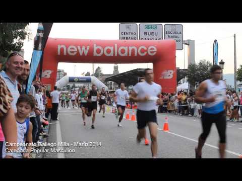 Campeonato Gallego de Milla Urbana - Marín 2014 Popular Masculino
