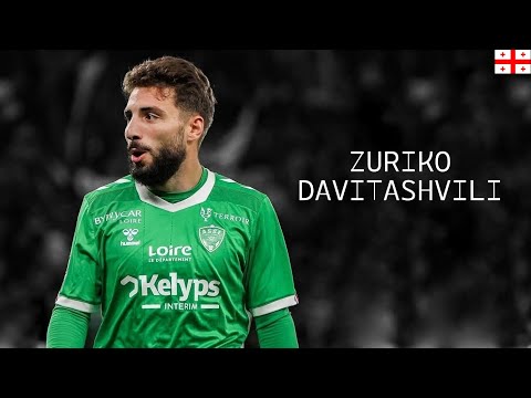ZURIKO DAVITASHVILI / ზურაბ დავითაშვილი - Élite Skills, Goals, Passes - ASSE & Georgia - 2024/2025