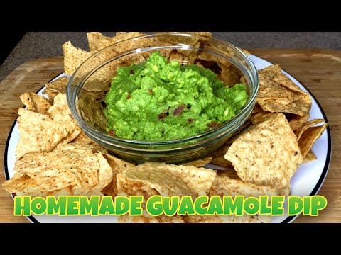 HOMEMADE GUACAMOLE DIPS | HOW TO MAKE AVOCADO DIP