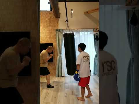 【サウスポー】左のジャブからコンビネーションに繋げる#shorts