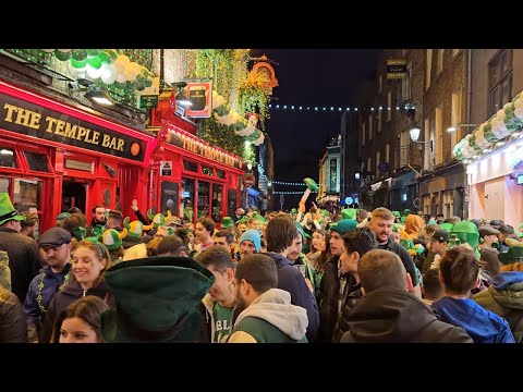 Dublin Nightlife on St Patrick's Day 2023