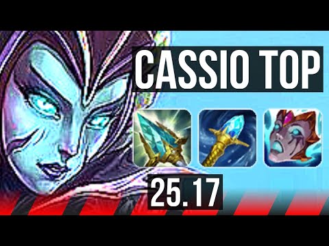 CASSIOPEIA vs YASUO (TOP) | Legendary | EUW Diamond | 25.17